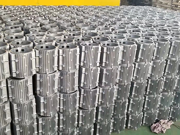 Display of die cast aluminum products Display of die cast aluminum products